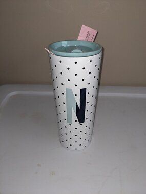 Kate Spade NWT Initial N 24oz Tumbler - Sparks of Joy